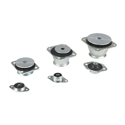 Support antivibratoire cylindrique - CN series - ZHONG XIANG RUBBER PRODUCTS CO LTD - en acier zingué / en inox / en élastomère