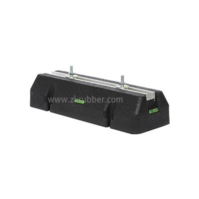 Support antivibratoire rectangulaire - DJ series - ZHONG XIANG RUBBER PRODUCTS CO LTD - galvanisé / pour climatisation / fileté