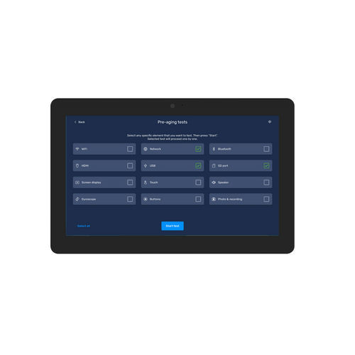 Logiciel de test - Demo APK - Glory Star Group  - de commande / RFID