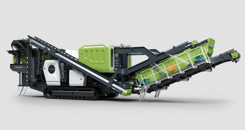 Concasseur à marteaux - PT-1600HS - Guangxi Mesda Engineering Machinery Co., Ltd - mobile / sur chenilles