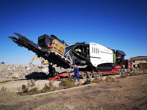 Concasseur à percussion - PT-260IS - Guangxi Mesda Engineering Machinery Co., Ltd - mobile / fin / sur chenilles