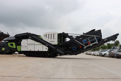 Concasseur à cône - PT-3000YCS-B - Guangxi Mesda Engineering Machinery Co., Ltd - mobile / sur chenilles