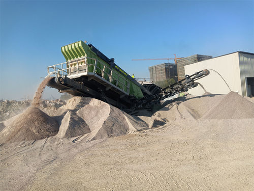 Crible à criblage sec - MS-6018C - Guangxi Mesda Engineering Machinery Co., Ltd - pour mine / vibrant / pour produits en vrac