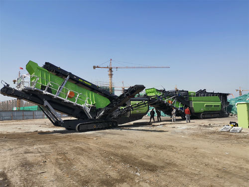 Crible à criblage sec - MS-7020C - Guangxi Mesda Engineering Machinery Co., Ltd - pour mine / vibrant / pour produits en vrac
