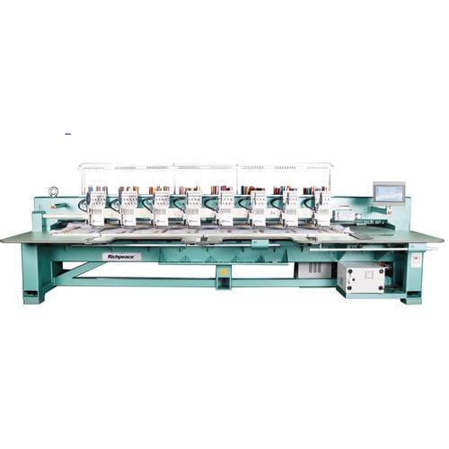 Machine à broder 8 têtes - RPCE-NM-FE-8 series - Tianjin Richpeace AI Co., Limited - à 9 aiguilles / à grande vitesse