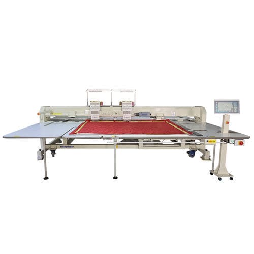 Machine à broder simple tête - RPCE-NM-FE series - Tianjin Richpeace AI Co., Limited - à 3 têtes / 2 têtes / à 9 aiguilles