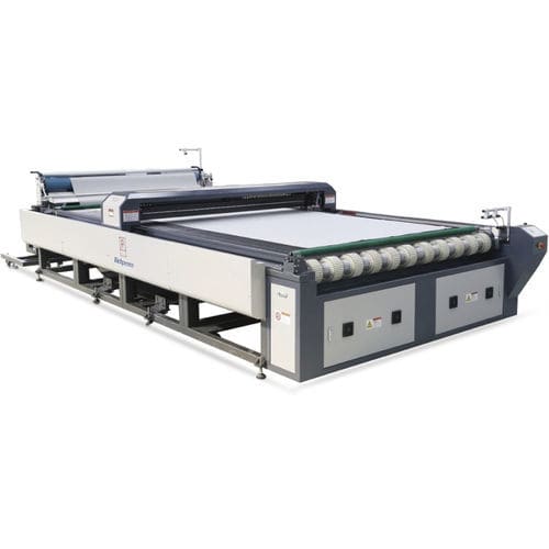 Machine de découpe grand format - RPLC-NM-L-1 series - Tianjin Richpeace AI Co., Limited - laser / pour textiles / de plaques