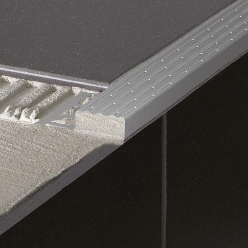 Profilé en acier inoxydable - STEPLINE - Blanke Systems - rainuré / de protection
