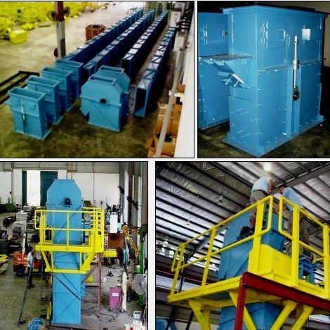 Élévateur à godet pour l'industrie agroalimentaire - AE-CV-BUCKET ELEVATOR - A.E. ENGINEERS - pour produits en vrac / de manutention / pour produits chimiques