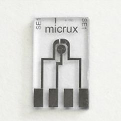 Électrode électrochimique à couche mince - ED-mSE-5-Pt - Micrux Fluidic - en titane / pour électroanalyse / pour systèmes d'écoulement