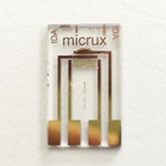 Électrode électrochimique de référence - ED-IDA1-Au - Micrux Fluidic - à couche mince / à fil d'or / en titane