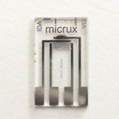 Électrode électrochimique de référence - ED-IDA5-Pt - Micrux Fluidic - à couche mince / en titane / pour électroanalyse