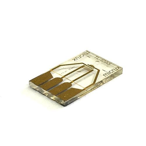 Électrode électrochimique en couche mince - Micrux Fluidic - microfluidique / à fil d'or / de laboratoire