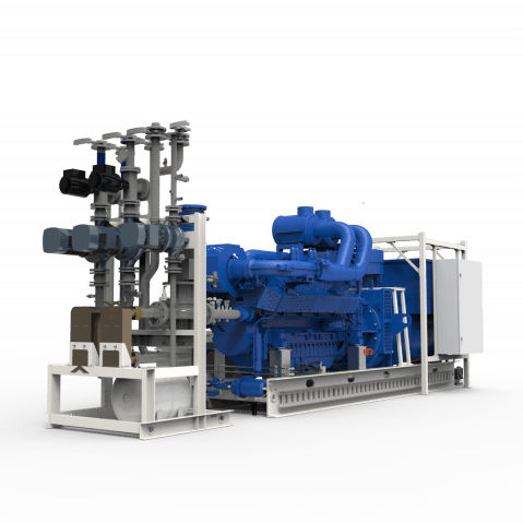 Groupe électrogène au gaz naturel - TCG series - PowerLink - au biogaz / triphasé / monophasé