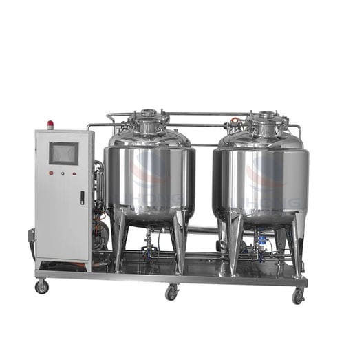 Unité CIP pour l'industrie agroalimentaire - Automatic CIP Cleaning System - Wenzhou Lihong Machinery TECHNOLOGY Co., LTD - en inox
