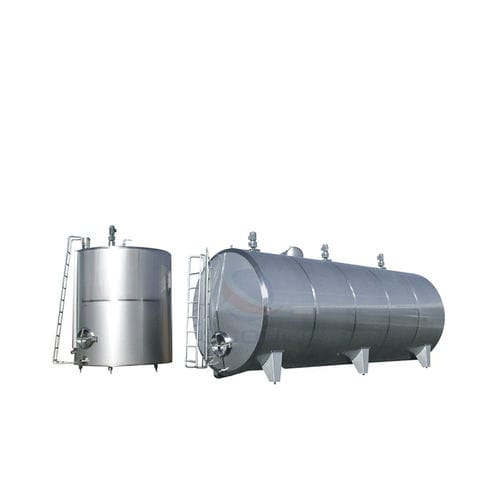Cuve pour le lait - Vertical Horizontal  - Wenzhou Lihong Machinery TECHNOLOGY Co., LTD - de stockage / de transport / de mélange
