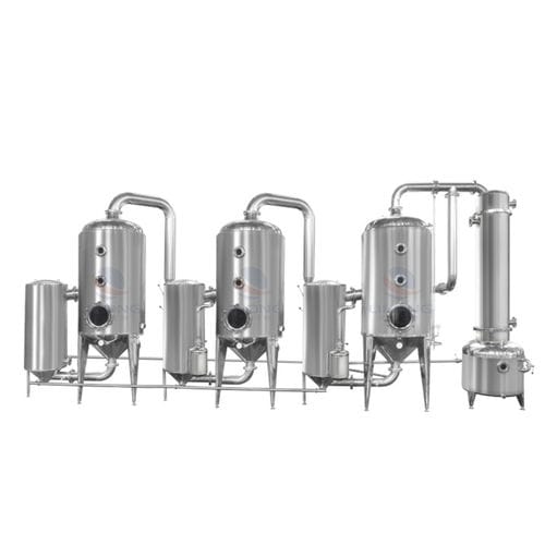 Concentrateur à effet multiple - SJN series - Wenzhou Lihong Machinery TECHNOLOGY Co., LTD - sous vide / pour l'industrie agroalimentaire / pour l'industrie pharmaceutique