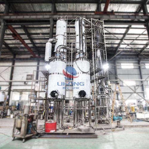 Concentrateur à film tombant - Wenzhou Lihong Machinery TECHNOLOGY Co., LTD - sous vide / pour l'industrie agroalimentaire / pour l'industrie pharmaceutique