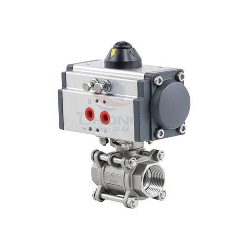 Vanne à boisseau sphérique - Wenzhou Lihong Machinery TECHNOLOGY Co., LTD - pneumatique / de contrôle / pour l'eau