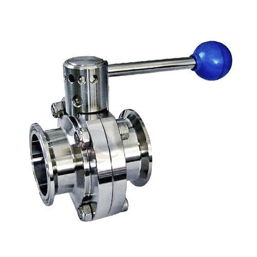 Vanne papillon - Wenzhou Lihong Machinery TECHNOLOGY Co., LTD - manuelle / de contrôle / pour l'eau