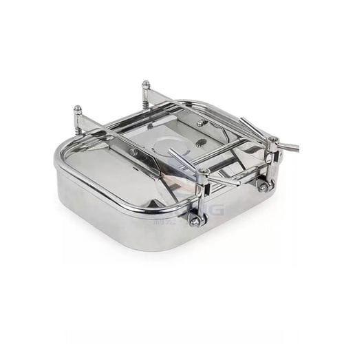 Trou d'homme en acier inoxydable - Manway - Wenzhou Lihong Machinery TECHNOLOGY Co., LTD - sanitaire / rectangulaire