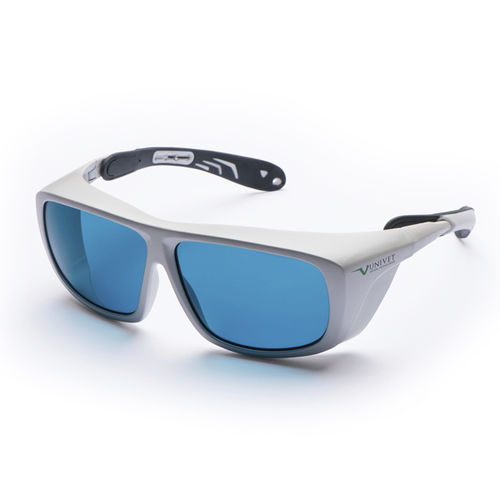 Lunettes de protection laser - 562 - UNIVET - en polycarbonate / en nylon / en caoutchouc