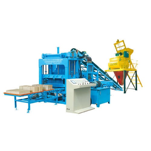 Machine de fabrication de blocs en béton - QTY4-15 - ZCJK Intelligent Machinery Wuhan Co. Ltd - automatique / stationnaire