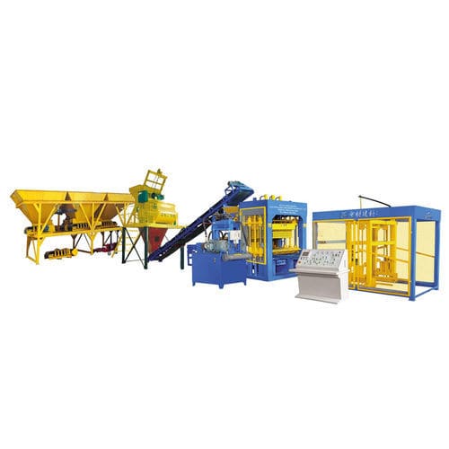 Machine de fabrication de blocs en béton - QTY12-15 - ZCJK Intelligent Machinery Wuhan Co. Ltd - automatique / stationnaire