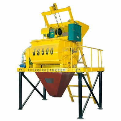Bétonnière hydraulique - JS500 - ZCJK Intelligent Machinery Wuhan Co. Ltd - stationnaire / à 2 axes