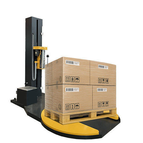 Banderoleuse à plateau tournant - TP1650F-M - Shandong Dyehome Intelligent Equipment Co.,Ltd - semi-automatique / pour applications industrielles / de palettes