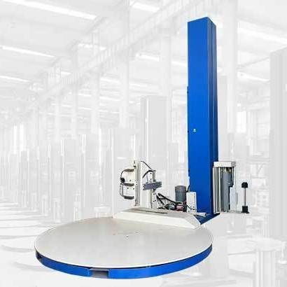 Banderoleuse à plateau tournant - QTP1800F-L - Shandong Dyehome Intelligent Equipment Co.,Ltd - totalement automatique / de cartons / de produits phytosanitaires