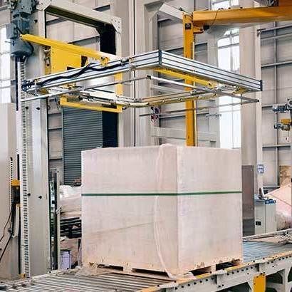 Cercleuse entièrement automatique - Shandong Dyehome Intelligent Equipment Co.,Ltd - 380V triphasé / pour la logistique / pour l'industrie de l'emballage