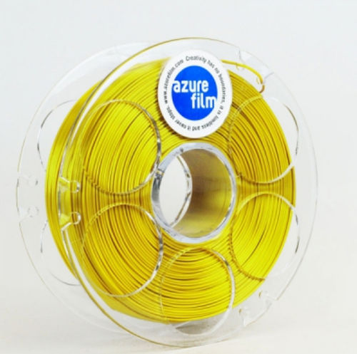 Filament SILK pour imprimante 3D - FL171-1021 - AzureFilm d.o.o. - 1,75 mm / jaune