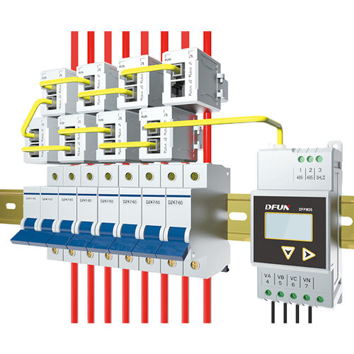 Compteur d'énergie électrique monophasé - DFPM20  - DFUN (ZHUHAI) CO.,LTD. - sur rail DIN / RS-485 / Modbus