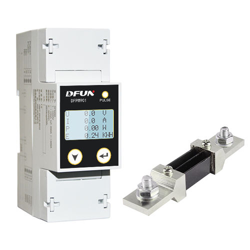 Compteur d'énergie électrique monophasé - DFPM90  - DFUN (ZHUHAI) CO.,LTD. - sur rail DIN / RS-485 / Modbus