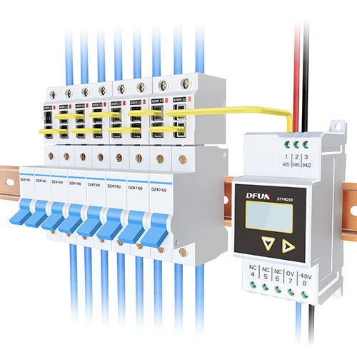 Compteur d'énergie électrique monophasé - DFPM20D  - DFUN (ZHUHAI) CO.,LTD. - sur rail DIN / RS-485 / Modbus