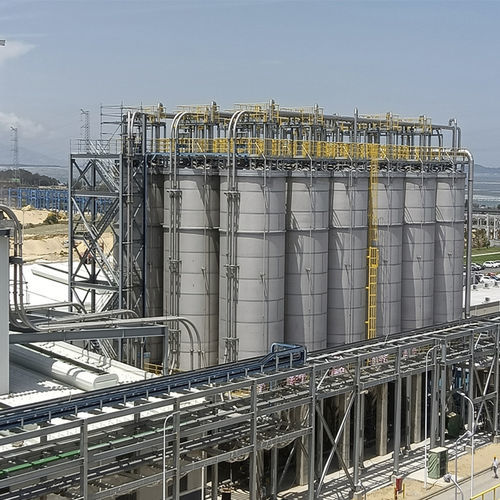 Système de transport pneumatique continu - Hanrui Puzer - en phase diluée / pour granules / de ciment