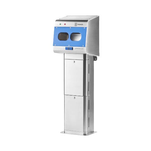 Borne de distribution de gel hydroalcoolique - INTEGRA PLUS - INOXSIS - sur pied
