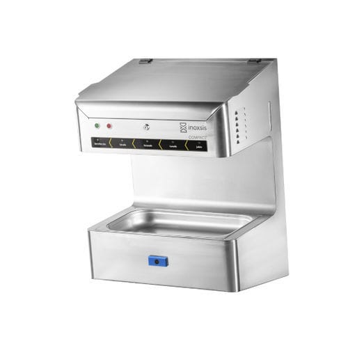 Distributeur de gel hydroalcoolique - COMPACT - INOXSIS - automatique / mural