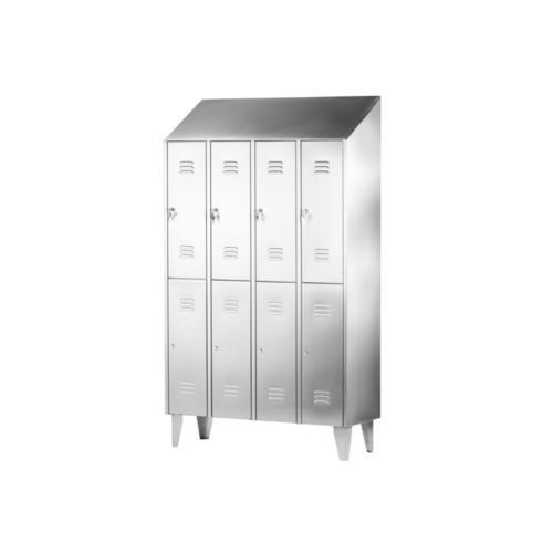 Armoire vestiaire pour l'industrie - LK series - INOXSIS - en acier inoxydable
