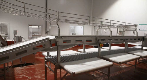 Ligne de découpe à lame rotative - INOXSIS - pour métal / de plaques