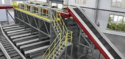 Système de tri pour l'industrie automobile - SK-80 - Eco-Spectrum LLC - pour le recyclage / pour le recyclage de plastique / pour l'industrie agroalimentaire
