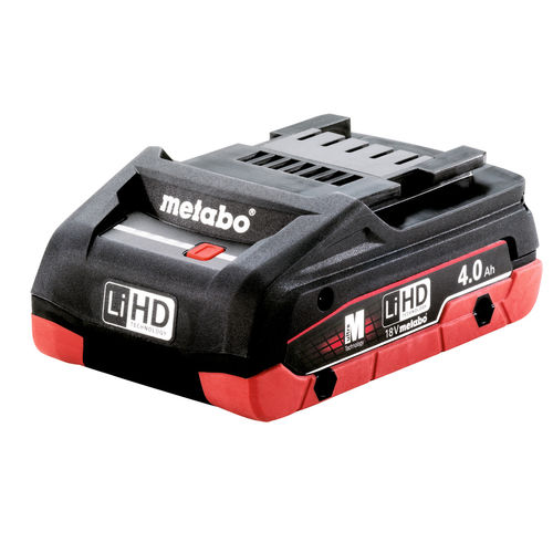 Batterie lithium - LiHD - Metabowerke - de bloc / 18 V / pour outil électroportatif