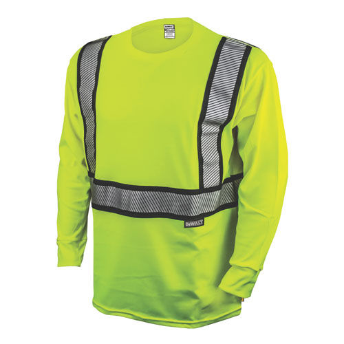 T-shirt de travail - DST921 - DEWALT Industrial Tool - haute visibilité / en polyester / en coton