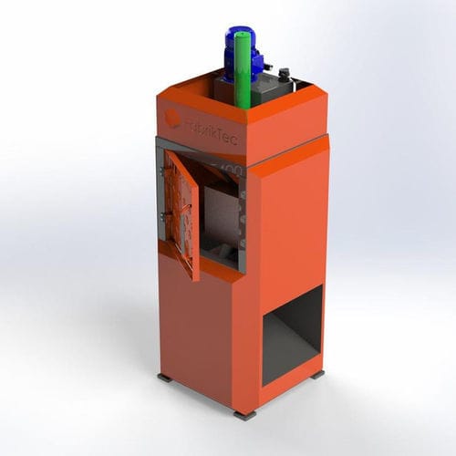 Presse à balles pour déchets - FK-05 - FabrikTec Brasil - verticale / à chargement frontal / automatique