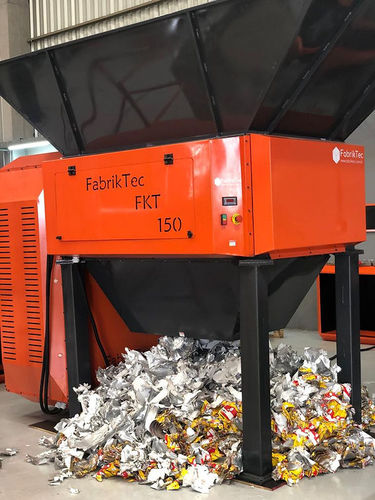 Déchiqueteur primaire - FKT-200 - FabrikTec Brasil - à 1 arbre / de déchets / compact