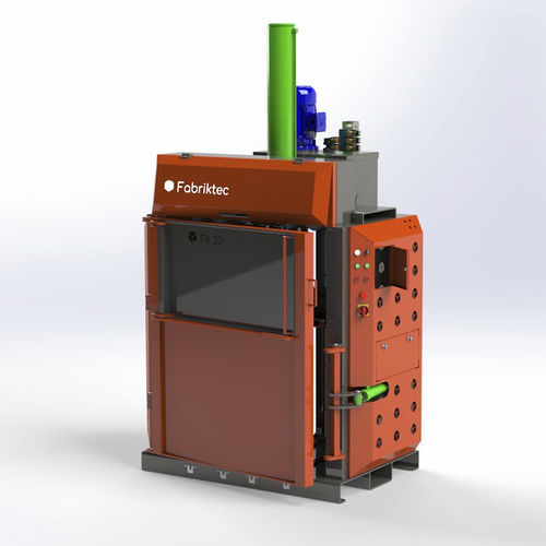 Presse à balles pour déchets - FKT-50 - FabrikTec Brasil - verticale / à chargement frontal / automatique