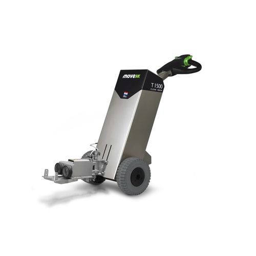 Remorqueur électrique - TT1500-T-Cleanroom - Movexx International BV - à 2 roues / accompagnant / industriel