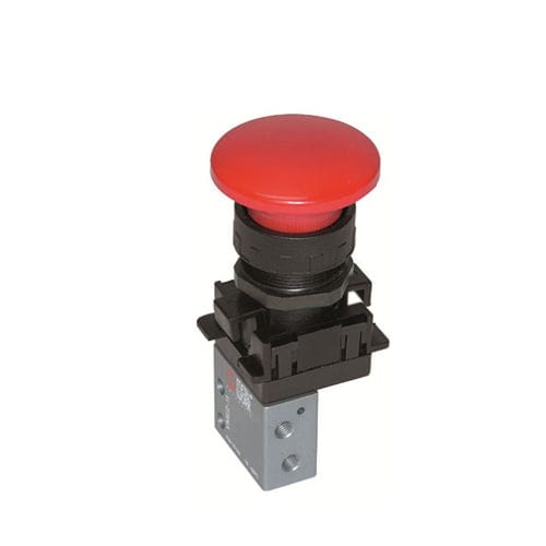 Vanne à piston - 512.604 - RIEGLER & Co.KG - manuelle / de contrôle de débit / miniature