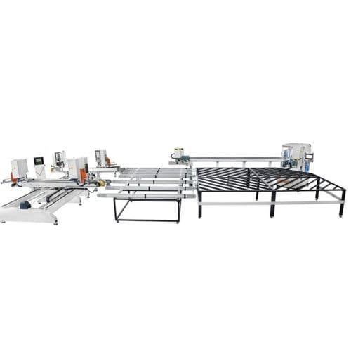 Ligne de soudage à quatre angles - PVC 4 - PLASTMAK MACHINE - automatique / à grande vitesse / CNC
